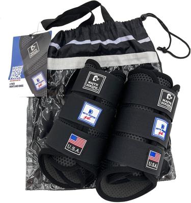 Show full view: Majyk Equipe Boyd Martin Black Eventing Kit Horse Boots, Black, Medium, 4 count slide 2 of 6