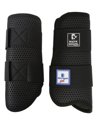 Show full view: Majyk Equipe Boyd Martin Black Eventing Kit Horse Boots, Black, Medium, 4 count slide 4 of 6