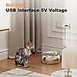 Show in main carousel: Casfuy PWS-161 Stainless Steel Swan-Neck Copper Spout Dog & Cat Water Fountain, 85-oz slide 4 of 7