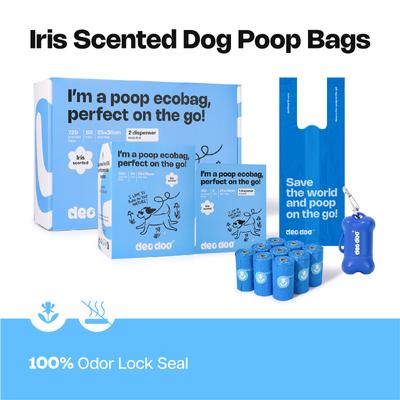 Show full view: Deo Doo Dog Poop Bags with Handles, Iris Scented, 360 count slide 6 of 6