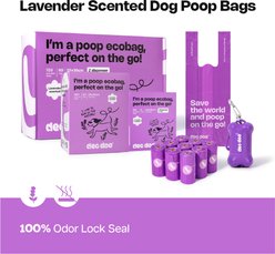 Deo Doo 2 Dog Poop Bag Dispensers with Bags & Handles, 720 count, Lavender Scented slide 2 of 5
