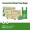 Show in main carousel: Deo Doo Dog Poop Bags with Handles, Unscented, 240 count, Green slide 6 of 6