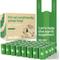 Show in main carousel: Deo Doo Dog Poop Bags with Handles, Unscented, 480 count, Green slide 1 of 5