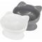 Show in main carousel: Kitty City Cat Ear Elevated Cat Bowls, White & Grey, 1.25-cup, 2 count slide 2 of 10
