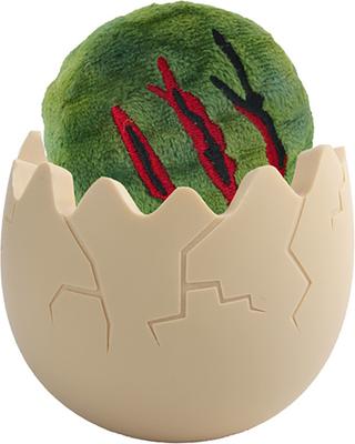 Show full view: allforpaws My T-Rex Paw Scratch Dino Dog Chew Toy, Multicolor, 3.1 x 3.1 x 4-in slide 5 of 5