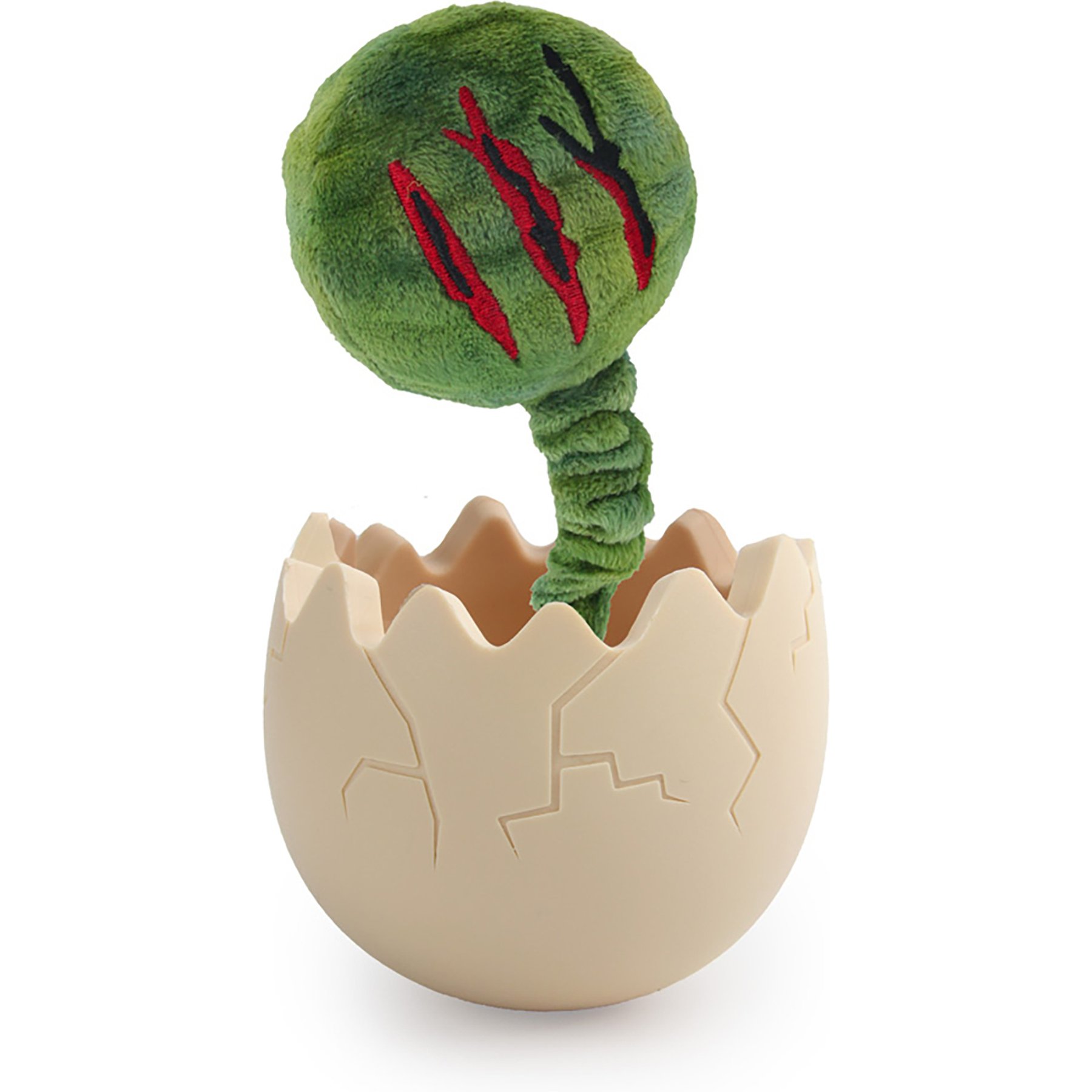 allforpaws My T-Rex Paw Scratch Dino Dog Chew Toy, Multicolor, 3.1 x 3.1 x 4-in