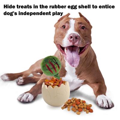 Show full view: allforpaws My T-Rex Paw Scratch Dino Dog Chew Toy, Multicolor, 3.1 x 3.1 x 4-in slide 3 of 5