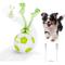 Show in main carousel: allforpaws Interactive Dog Spinning Soccer Ball Toy, Green, 3.5 x 3.5 x 9.8-in slide 1 of 8