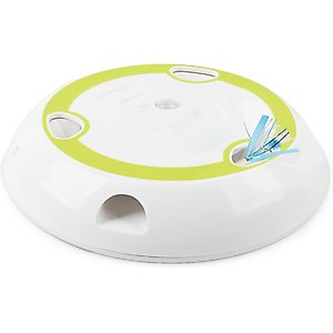 allforpaws Wack ‘A’ Preyr Interactive Motion Cat Toy, Green, 10.6 x 10.6 x 2.1-in