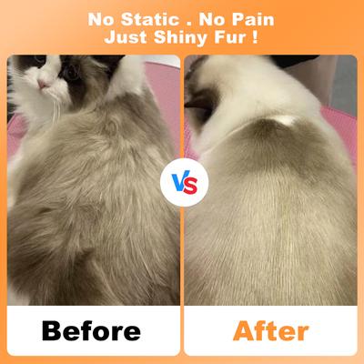 Show full view: Pawward Self-Cleaning Mist Spray Dog & Cat Slicker Brush slide 5 of 7