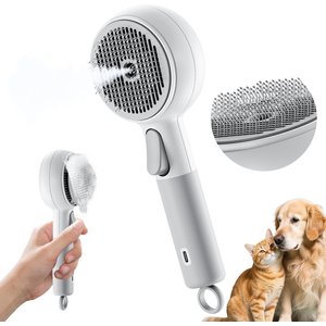 Evolution Self-Cleaning Dog Slicker Brush