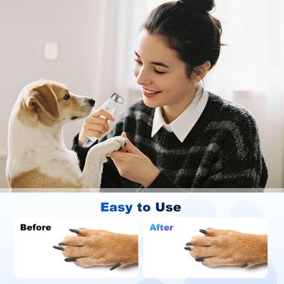 Show full view: Pawward 2-in-1 LED Light Dog & Cat Nail Clipper & Grinder slide 3 of 8