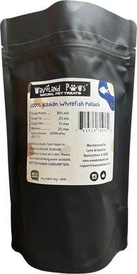 Show full view: Waveland Paws Alaskan Whitefish Freeze-Dried Dog Treats, 2-oz bag slide 4 of 7