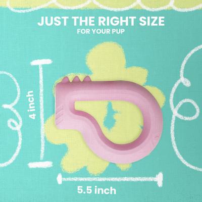 Show full view: Snugarooz Floating Dino Dog Chew Toy slide 3 of 7