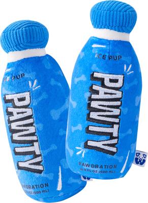 Show full view: PAWTY TOYS Paw-ime Water Squeaky Plush Dog Toy slide 3 of 5