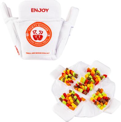 Show full view: PAWTY TOYS PAWTY Express Chinese Takeout Snuffle Mat Plush Dog Toy slide 4 of 4