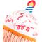 Show in main carousel: PAWTY TOYS Birthday Cupcake Tug Rope Plush & Squeaky Dog Toy, Pink/White slide 2 of 3