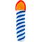 Show in main carousel: PAWTY TOYS Birthday Cake Tug Rope Squeaky Plush Interactive Dog Toy, White/Blue slide 3 of 4