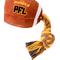 Show in main carousel: PAWTY TOYS Football Tug Rope with Treat Slot Squeaky Plush Dog Toy slide 4 of 5