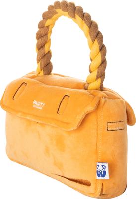 Show full view: PAWTY TOYS Barkin Bag Squeaky Plush Dog Toy slide 3 of 6