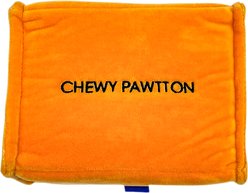 PAWTY TOYS Chewy Pawtton Squeaky Plush Dog Toy