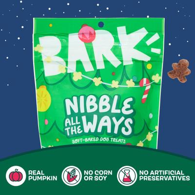 Show full view: BARK O' Christmas Tree Treat Dispensing Dog Chew Toy, Green slide 4 of 8