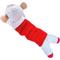 Show in main carousel: PAWTY TOYS PAWTY Lamb Elastic Tug Crinkle Plush Dog Toy slide 4 of 5