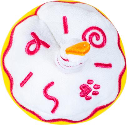 Show full view: PAWTY TOYS Birthday Cupcake 3 in 1 Plush Dog Toy slide 4 of 6