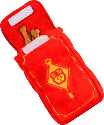 Show full view: PAWTY TOYS Cash with Envelope Squeaky Plush Dog Toy slide 3 of 7