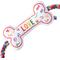 Show in main carousel: PAWTY TOYS Love Bone with Tug Rope Plush Dog Toy slide 4 of 5