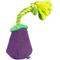 Show in main carousel: PAWTY TOYS Eggplant Tug Rope Squeaky Plush Dog Toy slide 1 of 5
