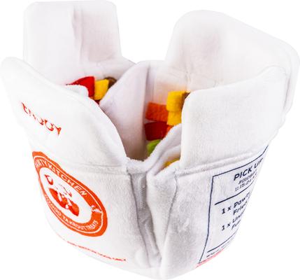 Show full view: PAWTY TOYS PAWTY Express Chinese Takeout Snuffle Mat Plush Dog Toy slide 2 of 4