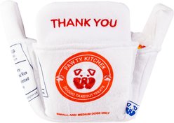 PAWTY TOYS PAWTY Express Chinese Takeout Snuffle Mat Plush Dog Toy