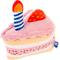 Show in main carousel: PAWTY TOYS Birthday Cake Tug Rope Squeaky Plush Interactive Dog Toy, White/Blue slide 1 of 4