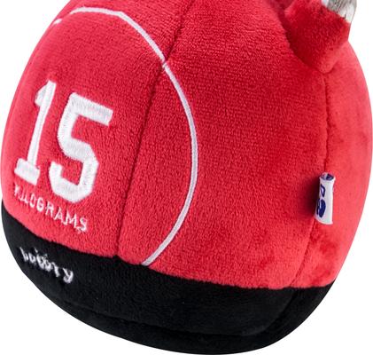 Show full view: PAWTY TOYS Kettlebell Tug Rope Squeaky Plush Dog Toy slide 5 of 6