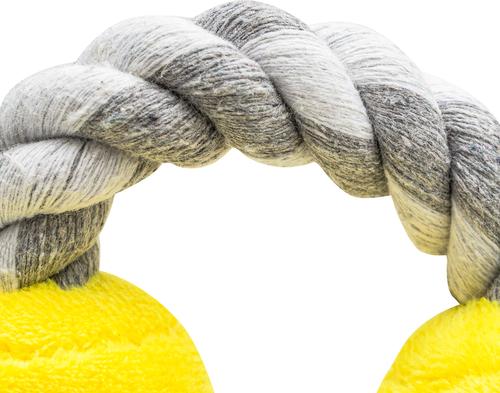 Show full view: PAWTY TOYS Nunchucks Tug Rope Squeaky Plush Dog Toy slide 6 of 8