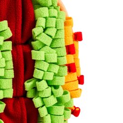 PAWTY TOYS Chewpotle Snuffle Mat Plush Dog Toy slide 2 of 5