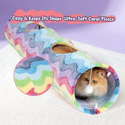 Show full view: Happy & Polly Elves In The Rainbow Tunnel Cat Toy slide 7 of 10