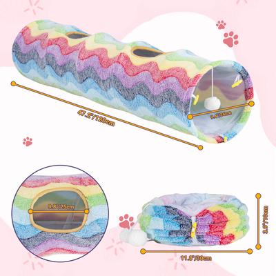 Show full view: Happy & Polly Elves In The Rainbow Tunnel Cat Toy slide 9 of 10