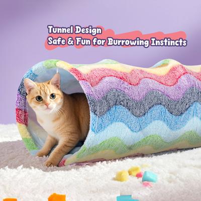 Show full view: Happy & Polly Elves In The Rainbow Tunnel Cat Toy slide 5 of 10