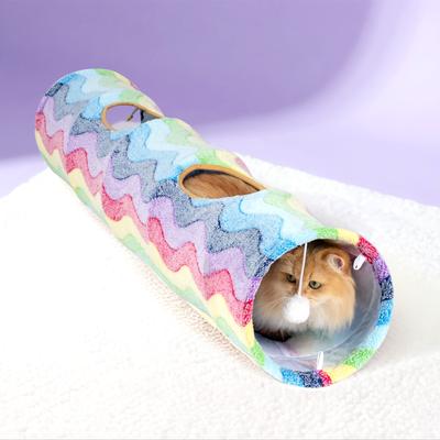 Show full view: Happy & Polly Elves In The Rainbow Tunnel Cat Toy slide 4 of 10