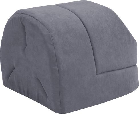 Show full view: Jespet Cave Covered Cat & Dog Bed, Gray slide 5 of 8