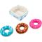 Show in main carousel: PAWTY TOYS Donuts Snuffle with Treat Slots Squeaky Plush Dog Toy slide 3 of 7