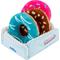Show in main carousel: PAWTY TOYS Donuts Snuffle with Treat Slots Squeaky Plush Dog Toy slide 2 of 7