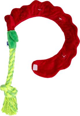 Show full view: PAWTY TOYS Rose Snuffle with Treat Slots Plush Dog Toy slide 3 of 7