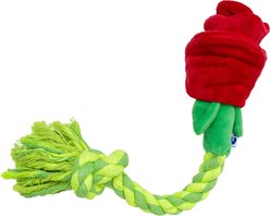 PAWTY TOYS Rose Snuffle with Treat Slots Plush Dog Toy