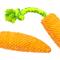 Show in main carousel: PAWTY TOYS Carrot Tug Rope Squeaky Plush Dog Toy slide 6 of 6