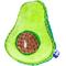 Show in main carousel: PAWTY TOYS Avocado Squeaky Plush Dog Toy slide 1 of 5