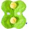Show in main carousel: PAWTY TOYS Pea Pod Snuffle Treat Slot Squeaky Plush Dog Toy with Detachable Balls slide 2 of 5