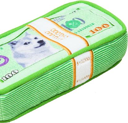 Show full view: PAWTY TOYS Cash Is King Squeaky Plush Dog Toy slide 4 of 5